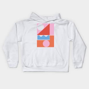 Fun Abstract Shapes Kids Hoodie